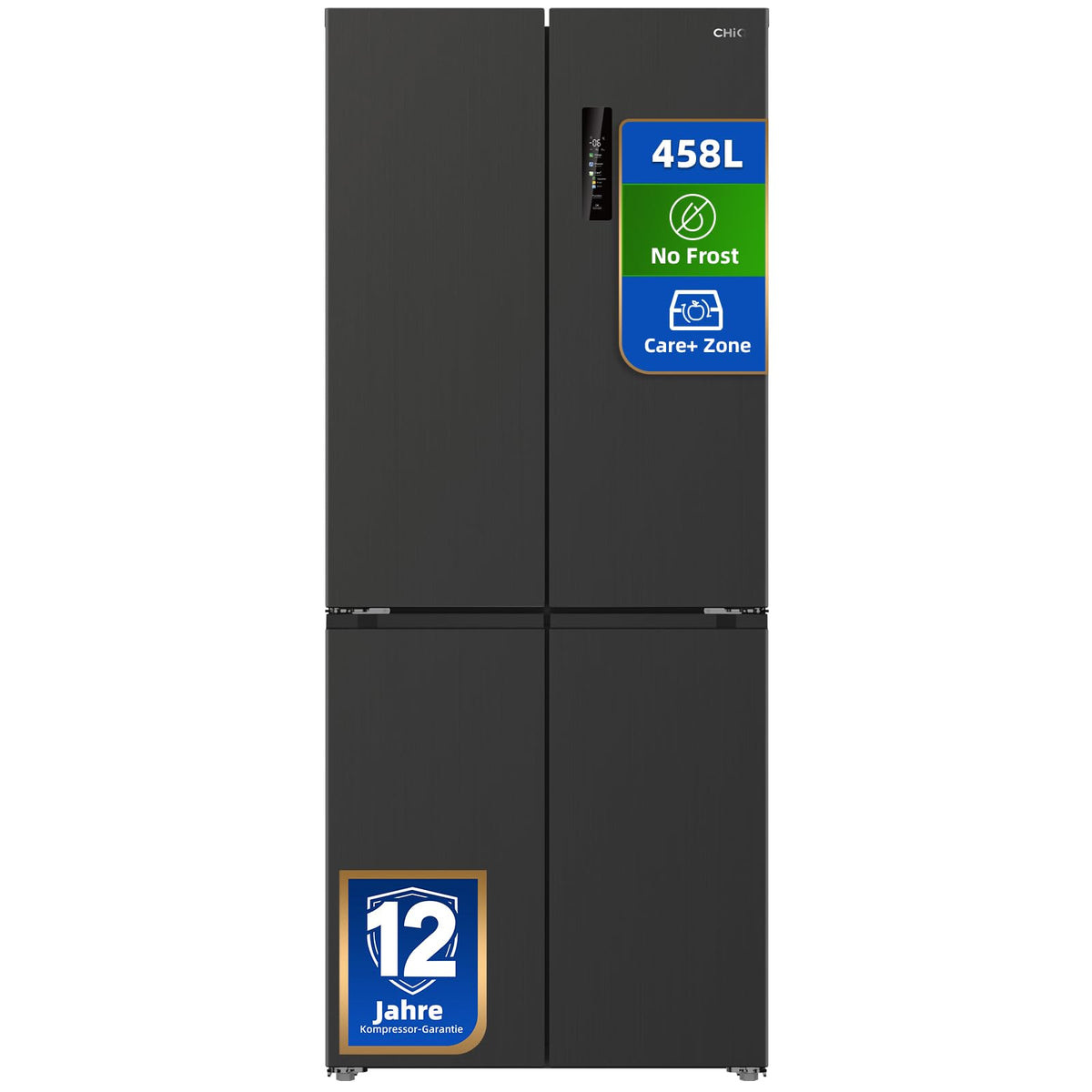 CHiQ Kühl-Gefrierkombination 157L(109L/48L), EEK C, 4-Sterne Gefrieren