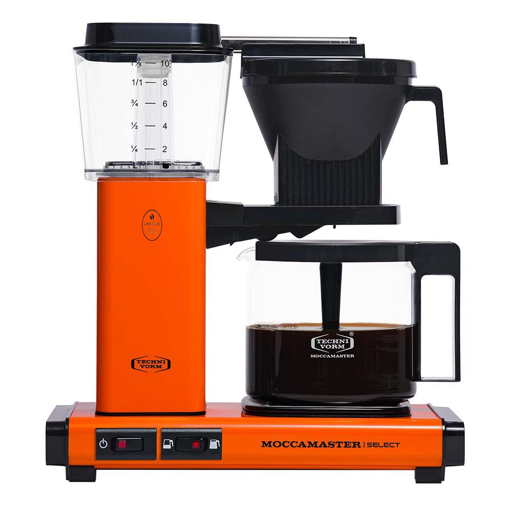 Moccamaster KBG Select, Filtermaschine Kaffee, Kaffeemaschine, Filterkaffee, Schwarz, 1.25L