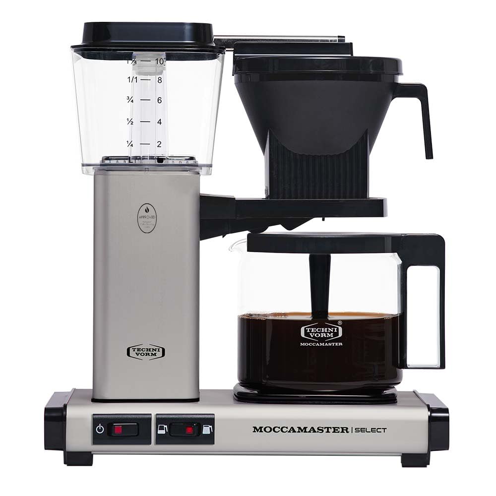 Moccamaster KBG Select, Filtermaschine Kaffee, Kaffeemaschine, Filterkaffee, Schwarz, 1.25L