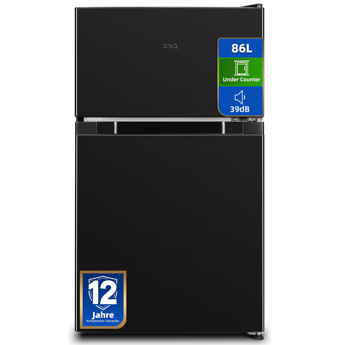 CHiQ Kühl-Gefrierkombination 157L(109L/48L), EEK C, 4-Sterne Gefrieren