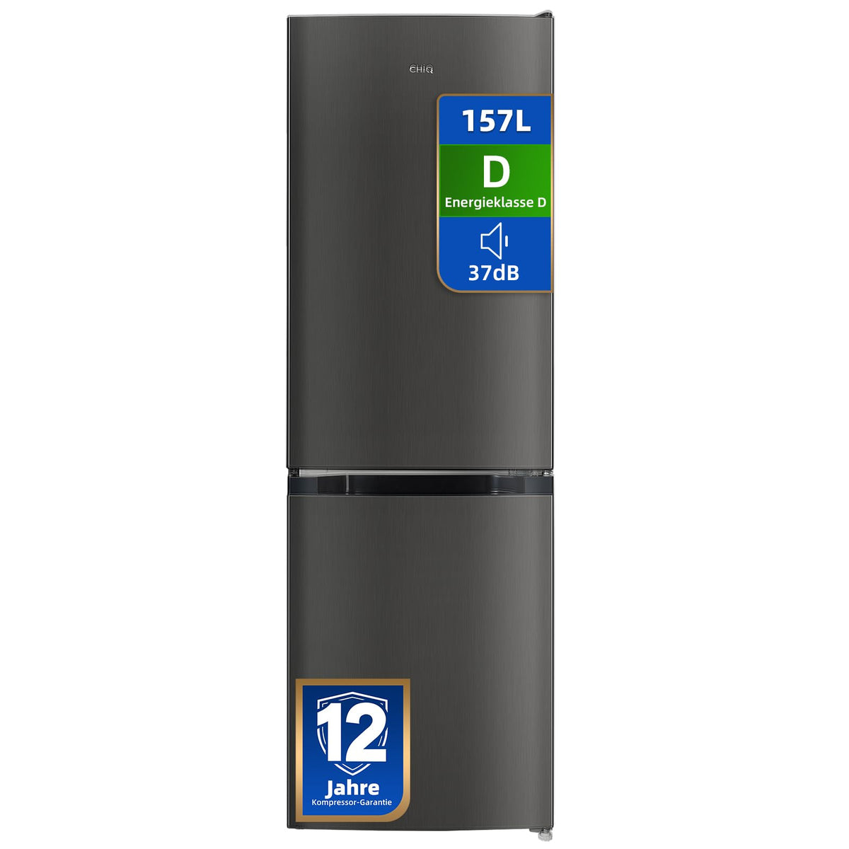 CHiQ Kühl-Gefrierkombination 157L(109L/48L), EEK C, 4-Sterne Gefrieren