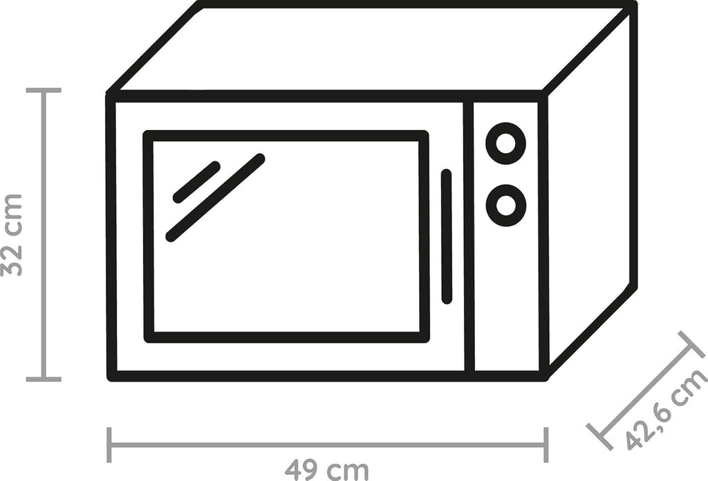 Bauknecht ExtraSpace Crisp MW 427 SL/Kombination Grill und Mikrowelle/Maximale Flexibilität-Ohne Drehteller/ 800 W/ 25 L Garraum/Grill 1000 W/Crisp-Funktion/Dampfgarfunktion/AutoClean, Silber
