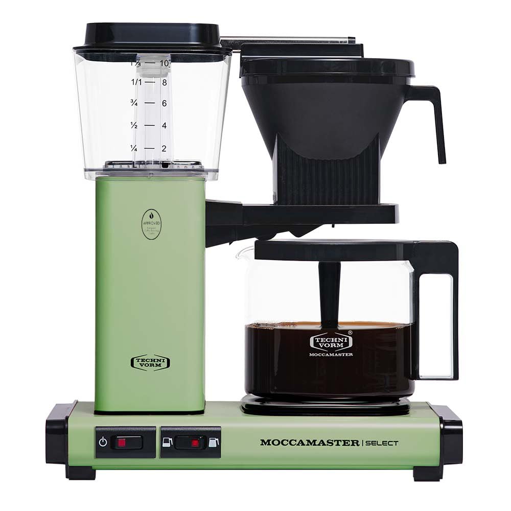 Moccamaster KBG Select, Filtermaschine Kaffee, Kaffeemaschine, Filterkaffee, Schwarz, 1.25L