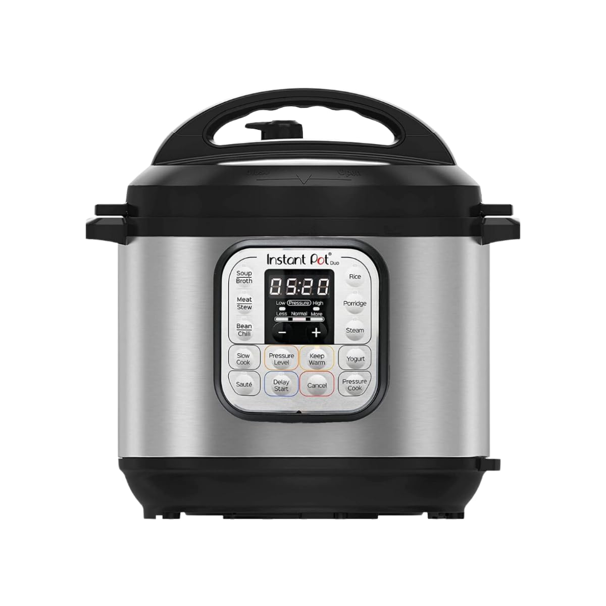 Instant Pot Pro, 5,7L Elektro-Multikocher, 10-in-1 Schnellkochtopf, Schwarz