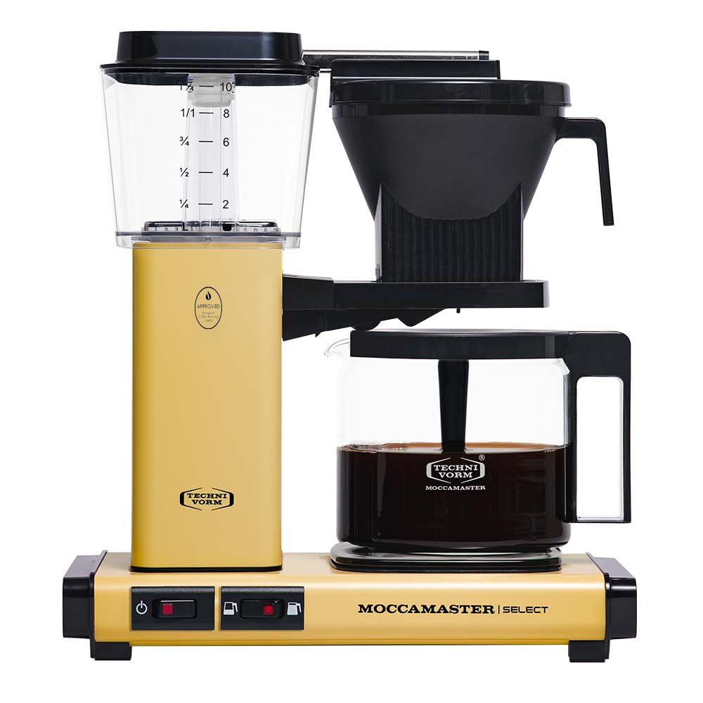 Moccamaster KBG Select, Filtermaschine Kaffee, Kaffeemaschine, Filterkaffee, Schwarz, 1.25L