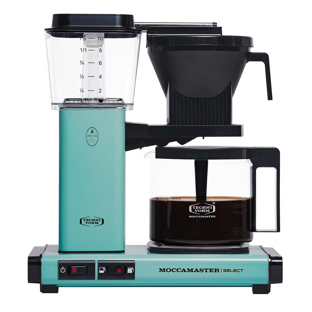 Moccamaster KBG Select, Filtermaschine Kaffee, Kaffeemaschine, Filterkaffee, Schwarz, 1.25L