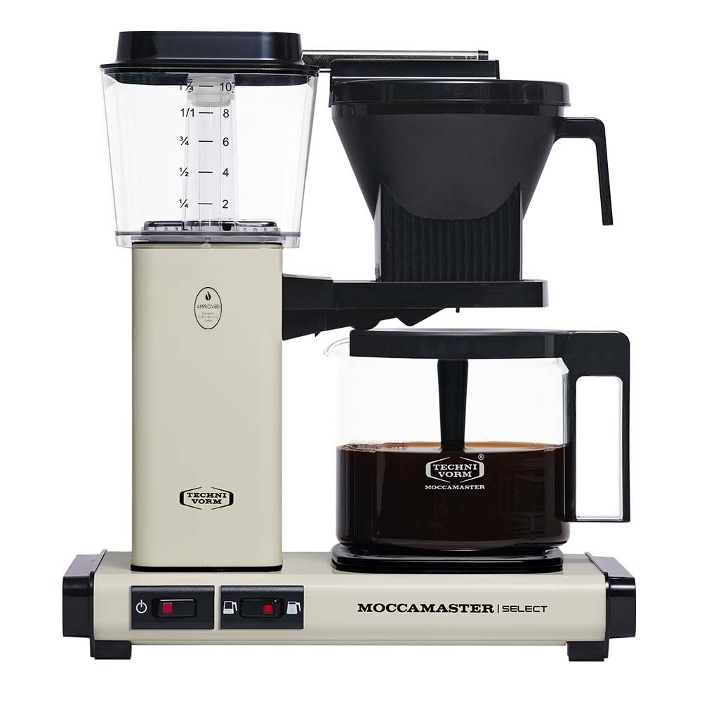 Moccamaster KBG Select, Filtermaschine Kaffee, Kaffeemaschine, Filterkaffee, Schwarz, 1.25L