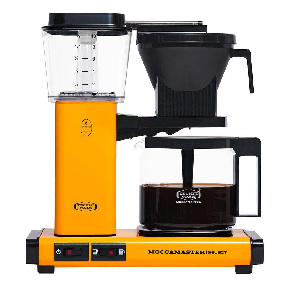 Moccamaster KBG Select, Filtermaschine Kaffee, Kaffeemaschine, Filterkaffee, Schwarz, 1.25L