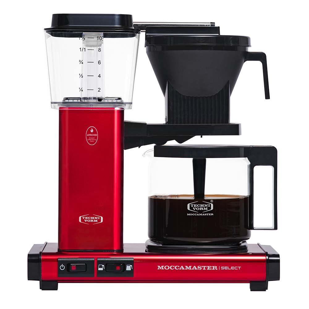 Moccamaster KBG Select, Filtermaschine Kaffee, Kaffeemaschine, Filterkaffee, Schwarz, 1.25L