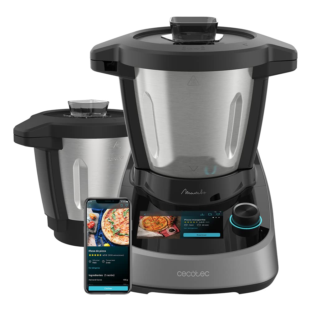 Cecotec Multifunktions-Küchenmaschine Mambo 11090, 1600W, 37 Funktionen
