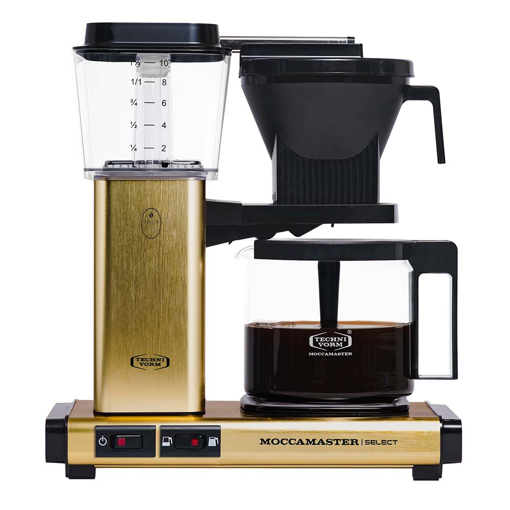 Moccamaster KBG Select, Filtermaschine Kaffee, Kaffeemaschine, Filterkaffee, Schwarz, 1.25L