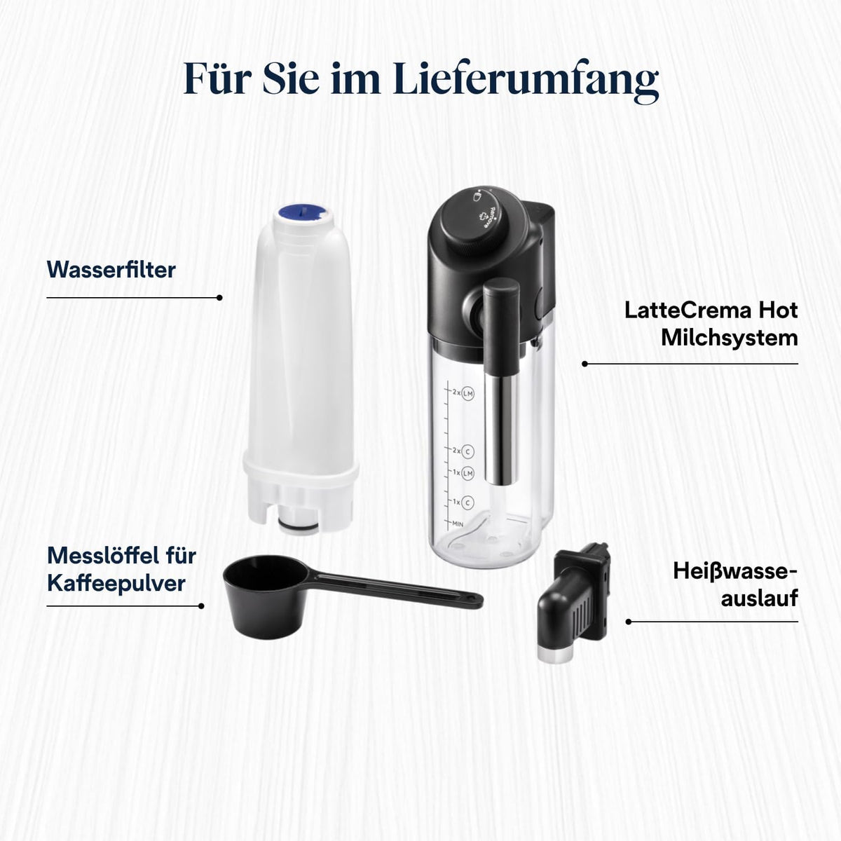 De'Longhi Magnifica Evo - Kaffeevollautomat 7 Getränke Silber-Schwarz