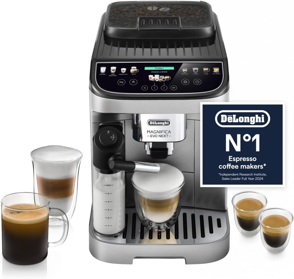 De'Longhi Magnifica Evo Next - fully automatic coffee machine 13 drinks