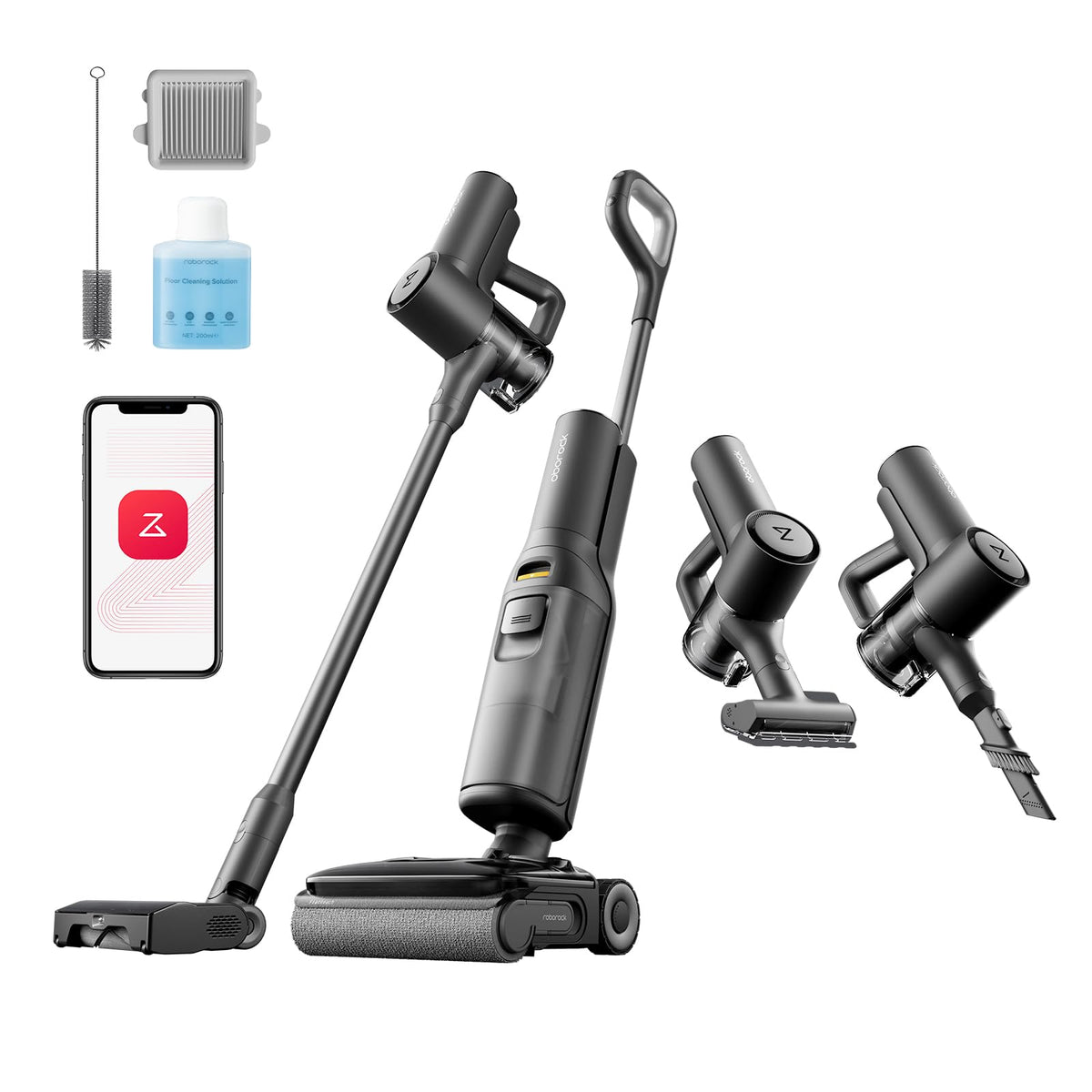 roborock F25 LT Gen 2 Nass Trockensauger, 20.000 Pa, 60 Min Laufzeit