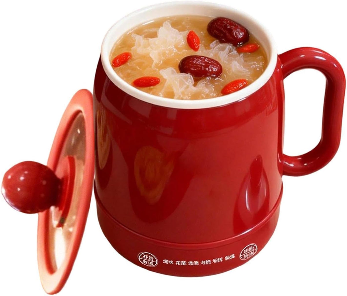 Soup Pot | 6-in-1 800ml Ergonomic Handle Non-Stick Touch Control Cookware