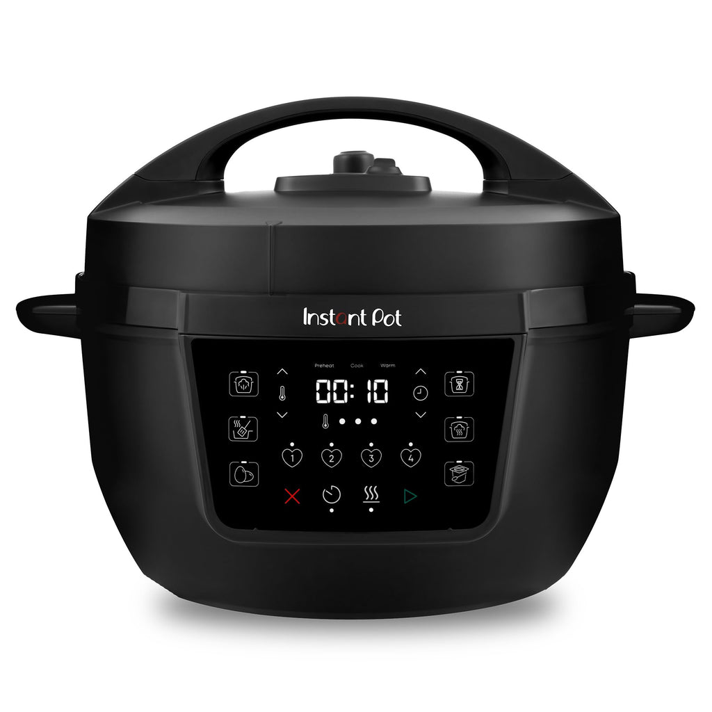 Instant Pot Pro, 5,7L Elektro-Multikocher, 10-in-1 Schnellkochtopf, Schwarz