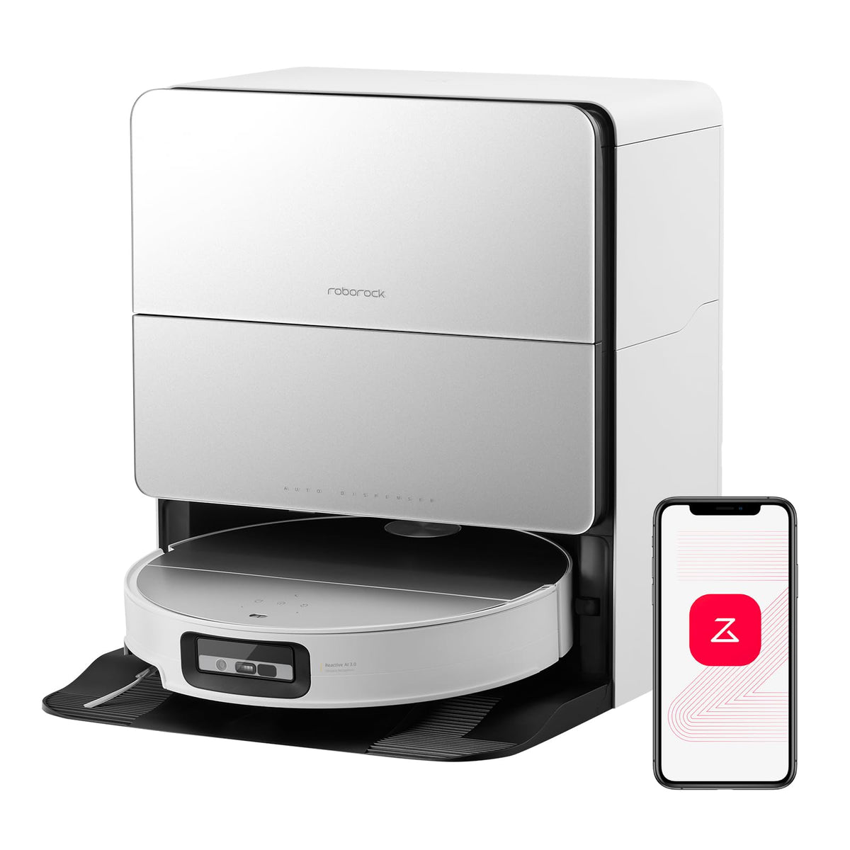 roborock Saros 10R Saugroboter mit Wischfunktion&angebbarem Wischmopp
