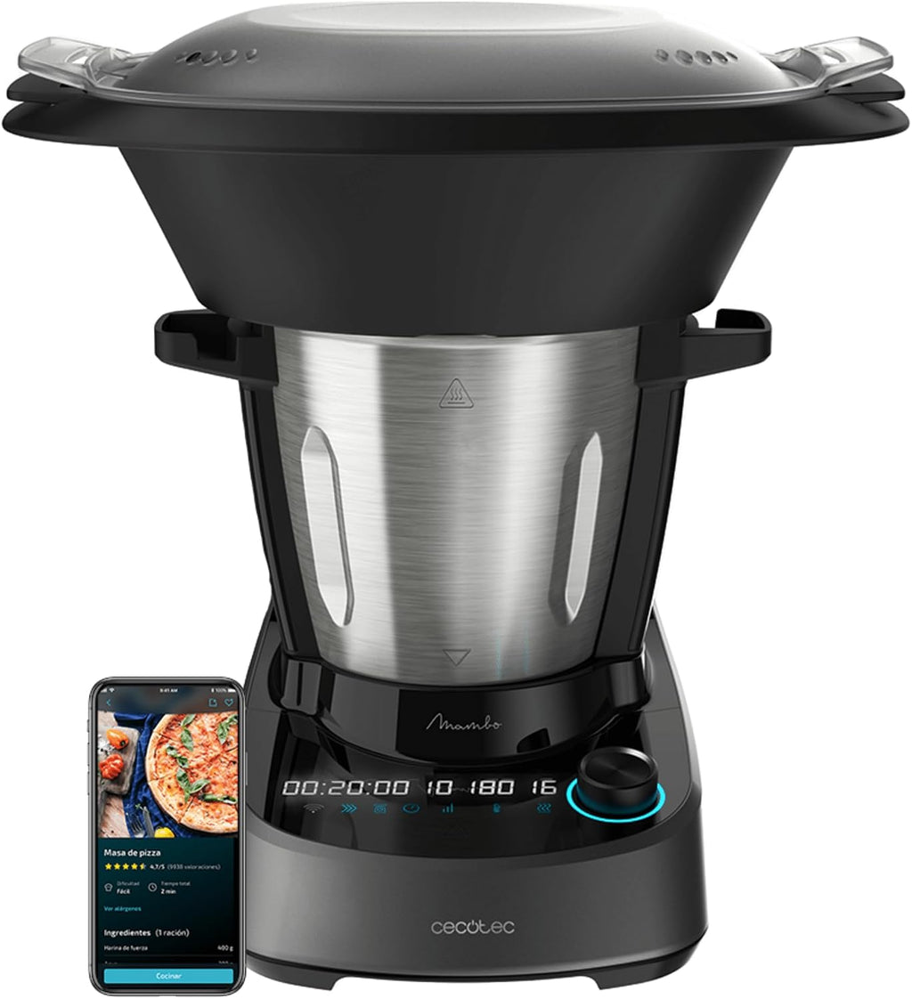 Cecotec Multifunktions-Küchenmaschine Mambo 11090, 1600W, 37 Funktionen