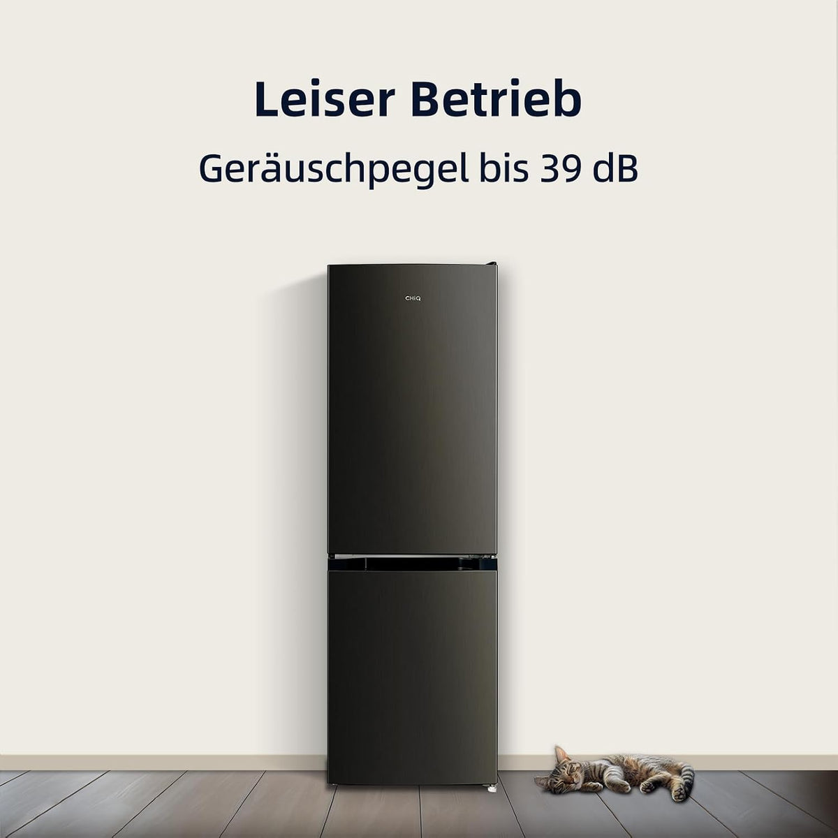 CHiQ Kühl-Gefrierkombination 157L(109L/48L), EEK C, 4-Sterne Gefrieren
