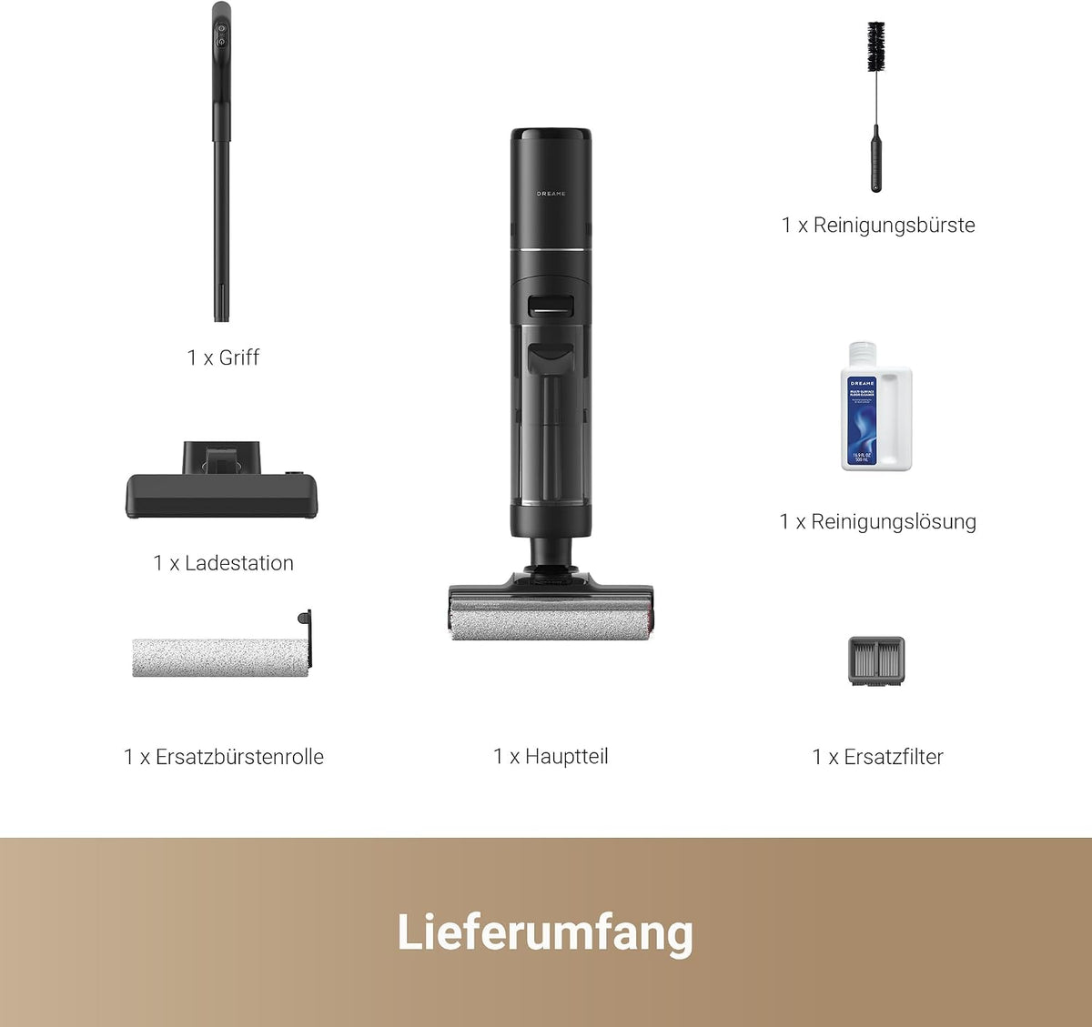 dreame H12 Pro Ultra Nass- und Trockensauger,16.000 Pa