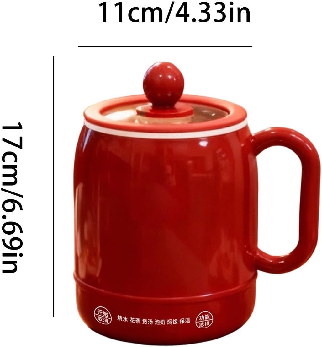 Soup Pot | 6-in-1 800ml Ergonomic Handle Non-Stick Touch Control Cookware