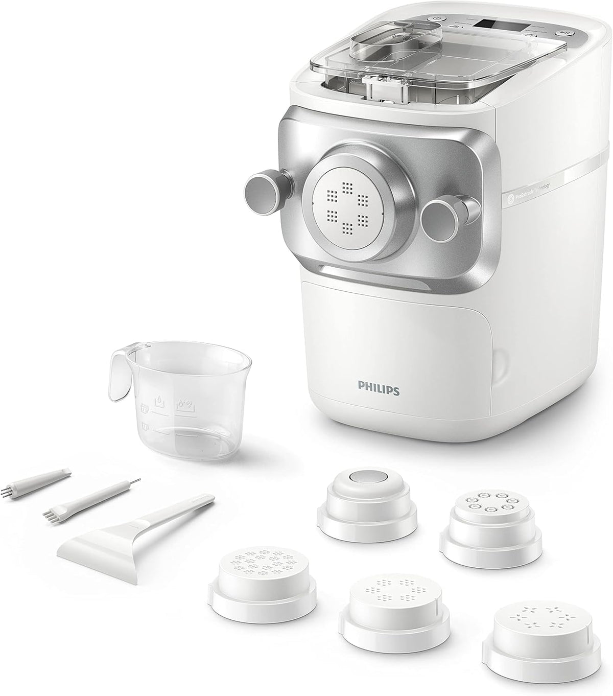 Philips PastaMaker 7000 Serie, Schwarz, 8 Pastasorten