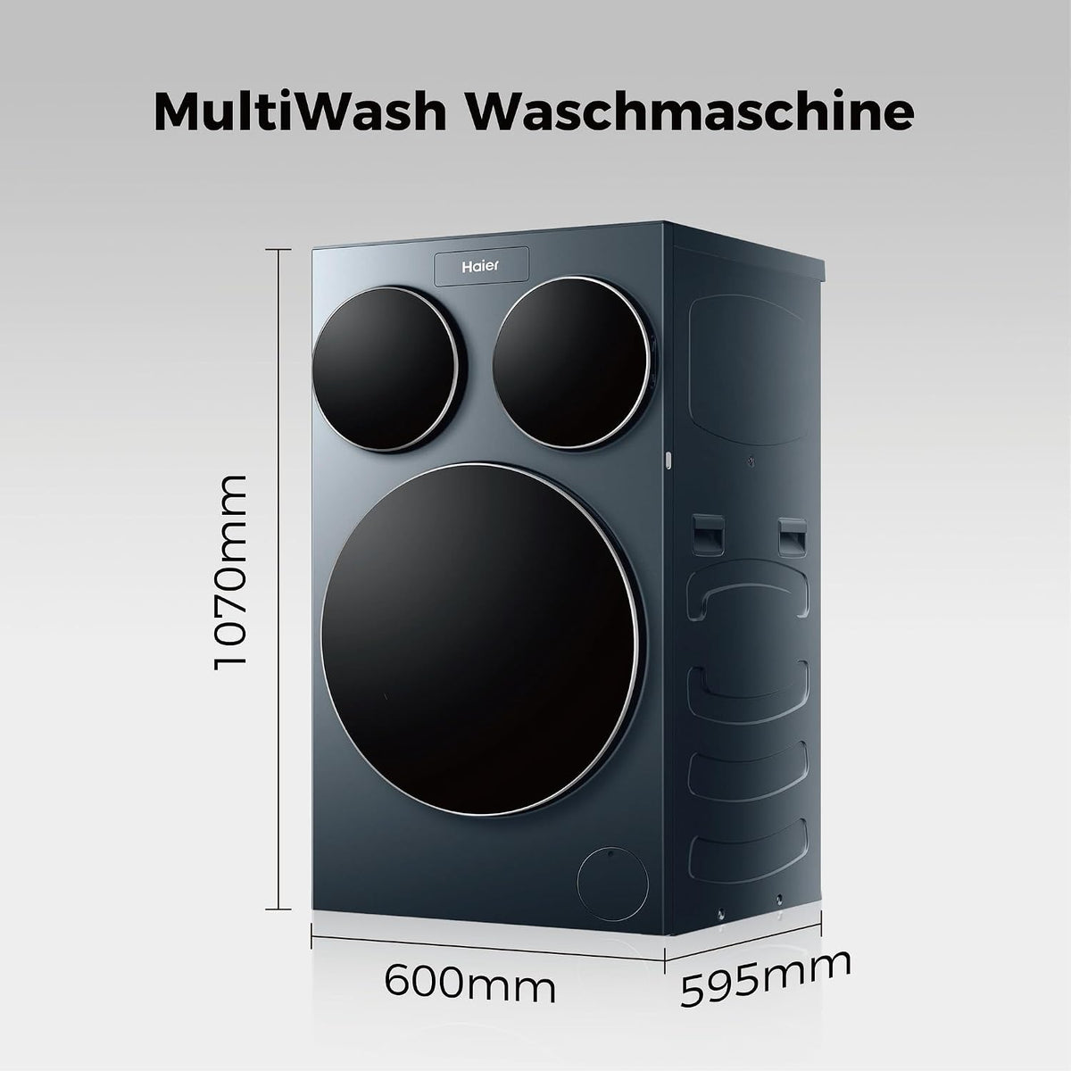 Haier MultiWash Waschmaschine 10+1+1kg HAMQD 410CBL9GN-84