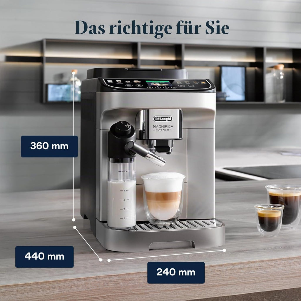 De'Longhi Magnifica Evo Next - fully automatic coffee machine 13 drinks