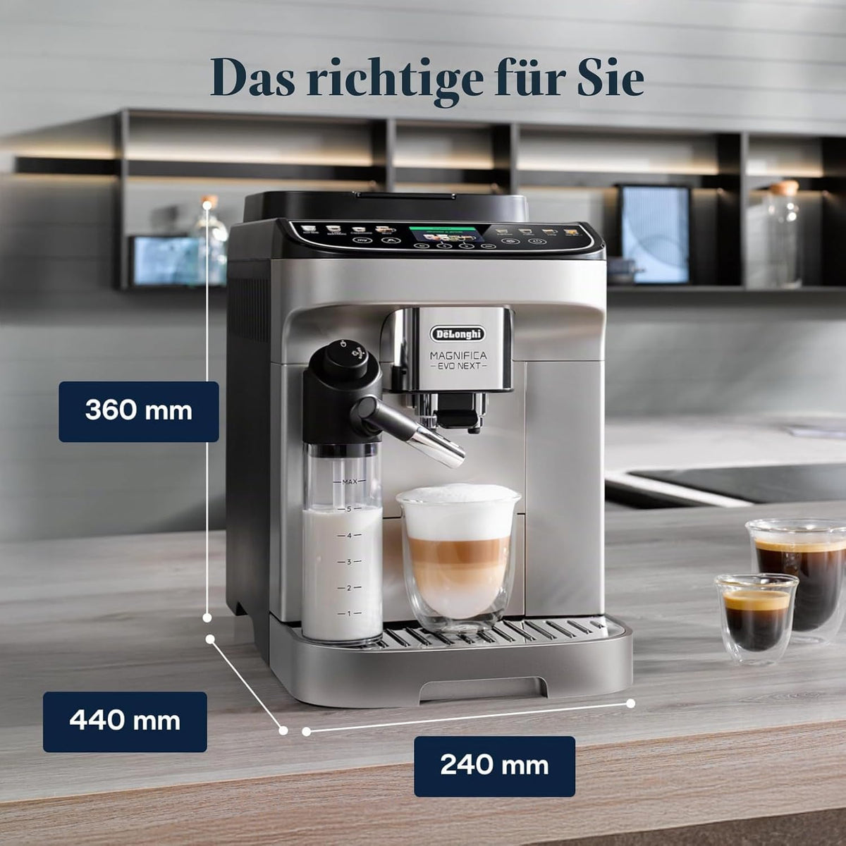 De'Longhi Magnifica Evo Next - fully automatic coffee machine 13 drinks