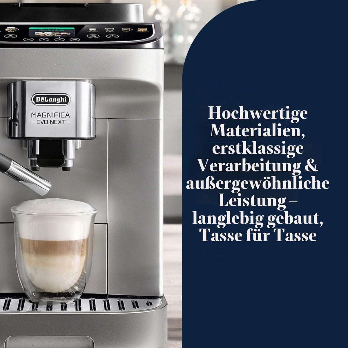 De'Longhi Magnifica Evo Next - fully automatic coffee machine 13 drinks