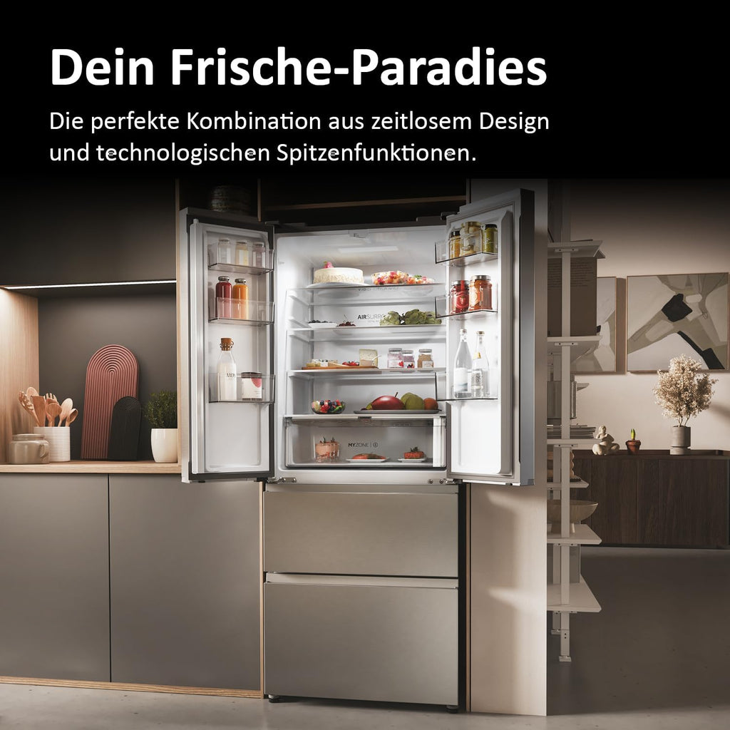 Haier French Door Kühl-Gefrierkombination FD 70 Serie 3 HFR3718ENMM