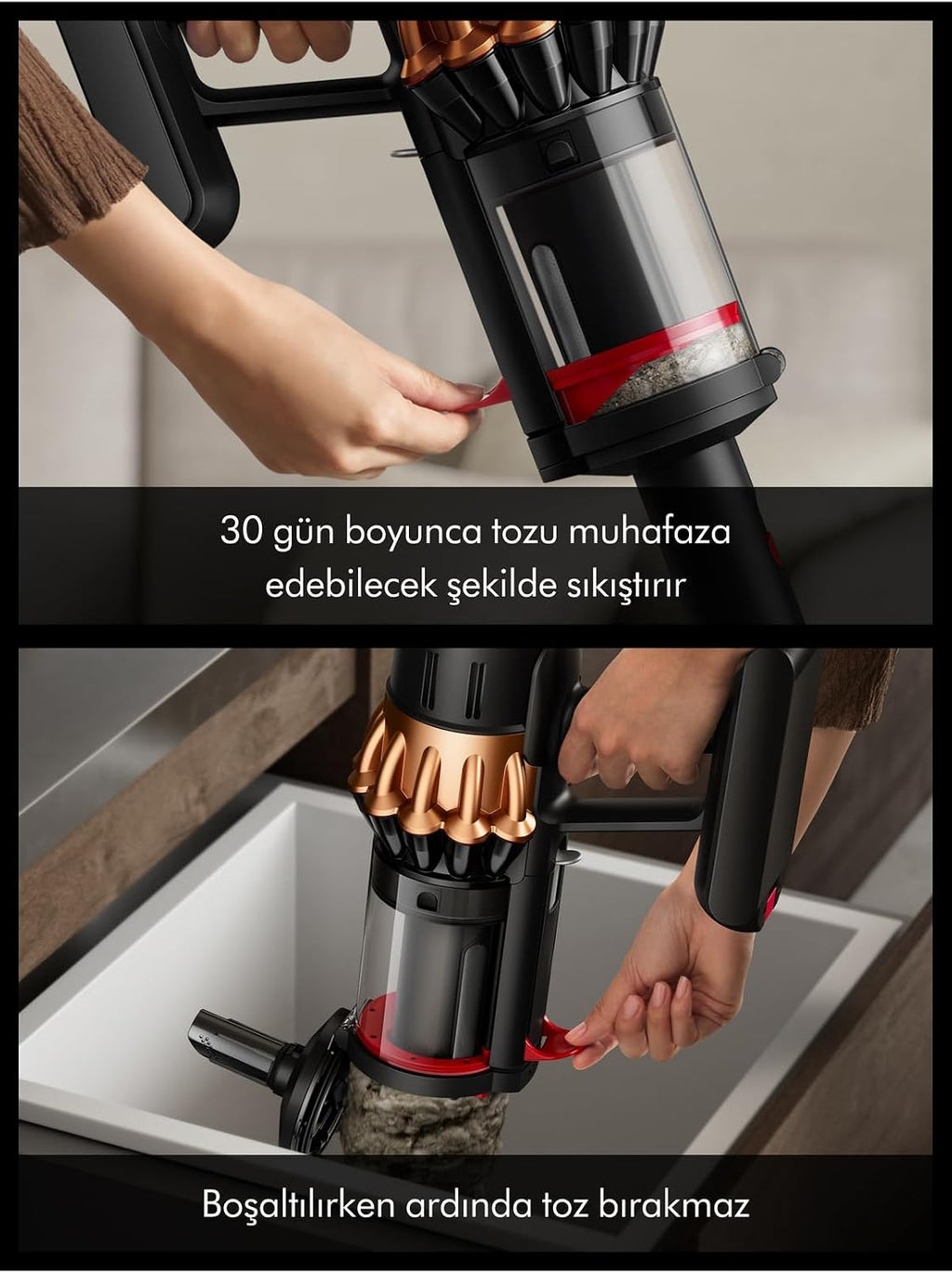 Dyson Aspirateur V16 Piston Animal - Black/Copper