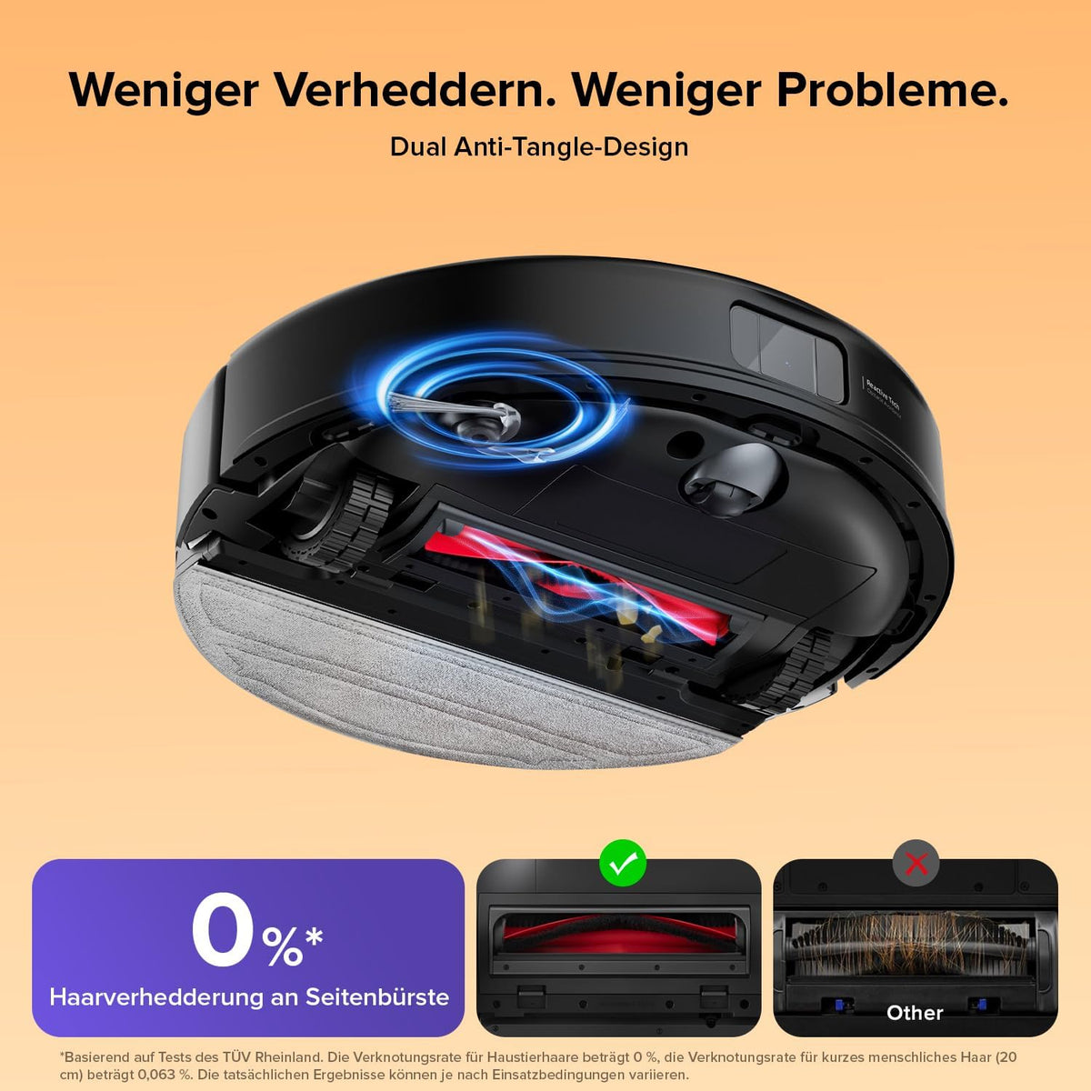roborock Q10 S5-Set Saugroboter mit Wischfunktion, 10.000 Pa Saugkraft