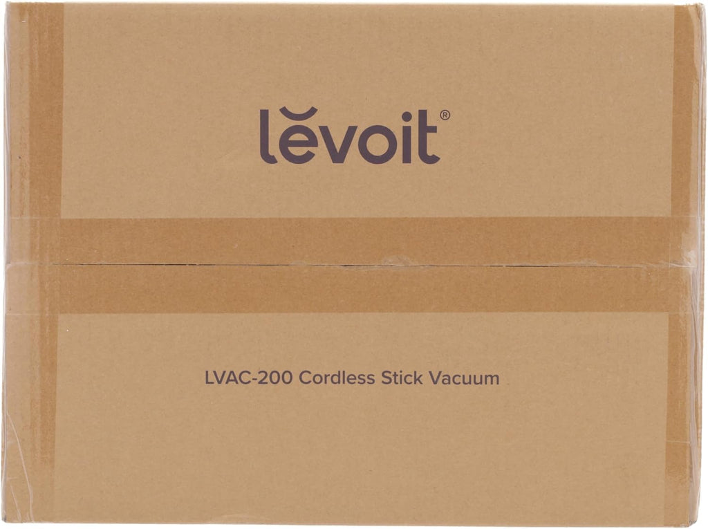 Levoit Akku Staubsauger LVAC 200, bis 75 m², Anti Tangle, Schwarz