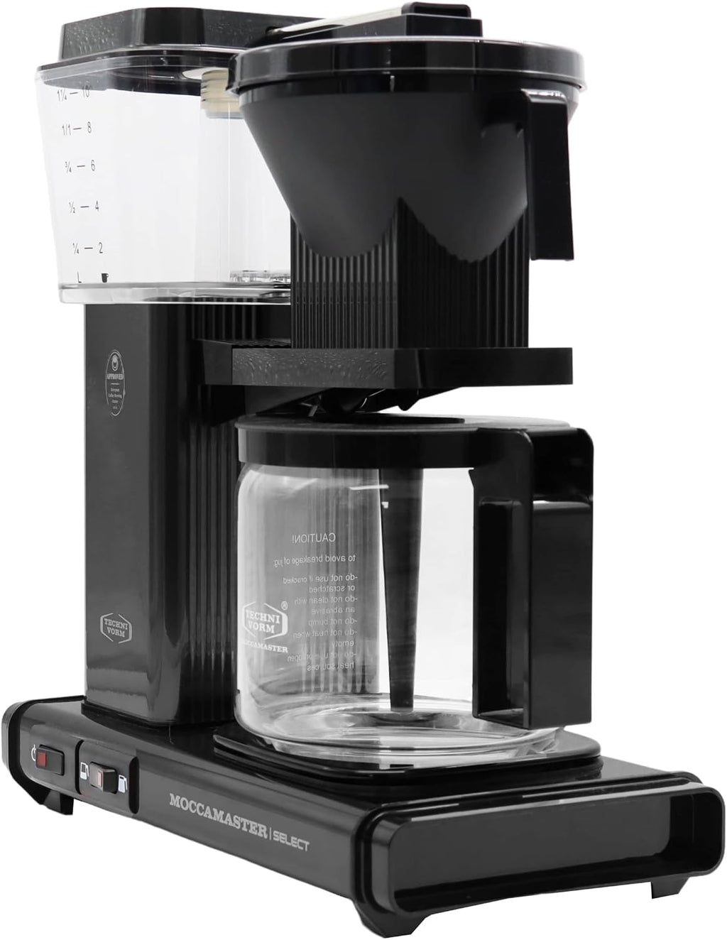 Moccamaster KBG Select, Filtermaschine Kaffee, Kaffeemaschine, Filterkaffee, Schwarz, 1.25L