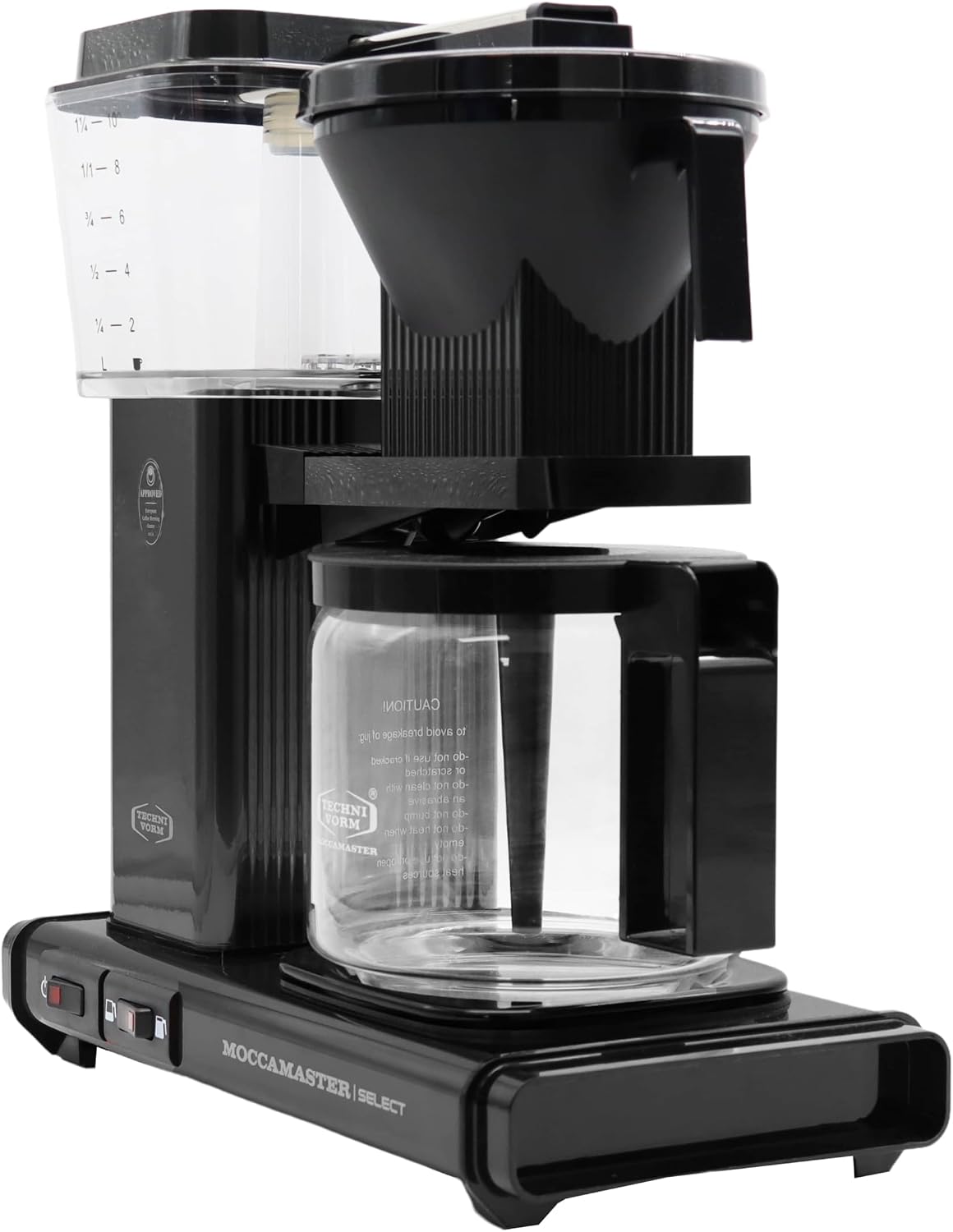 Moccamaster KBG Select, Filtermaschine Kaffee, Kaffeemaschine, Filterkaffee, Schwarz, 1.25L