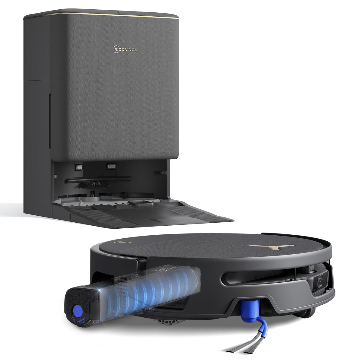ECOVACS T90S PRO Omni Saugroboter mit Wischfunktion, 40.000 Pa, Blast