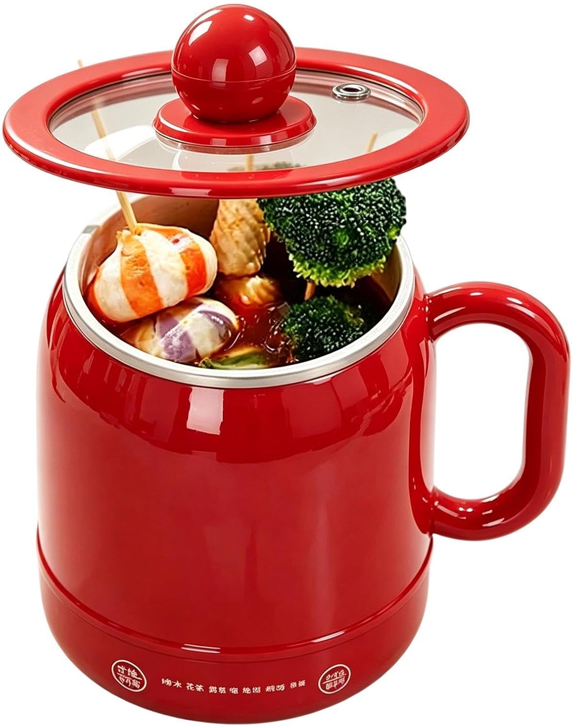 Soup Pot | 6-in-1 800ml Ergonomic Handle Non-Stick Touch Control Cookware