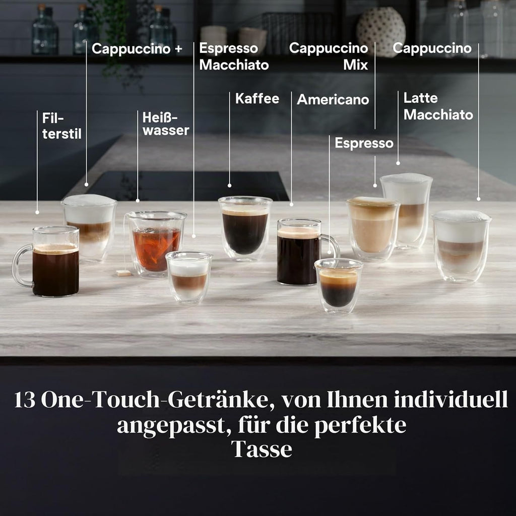 De'Longhi Magnifica Evo Next - fully automatic coffee machine 13 drinks