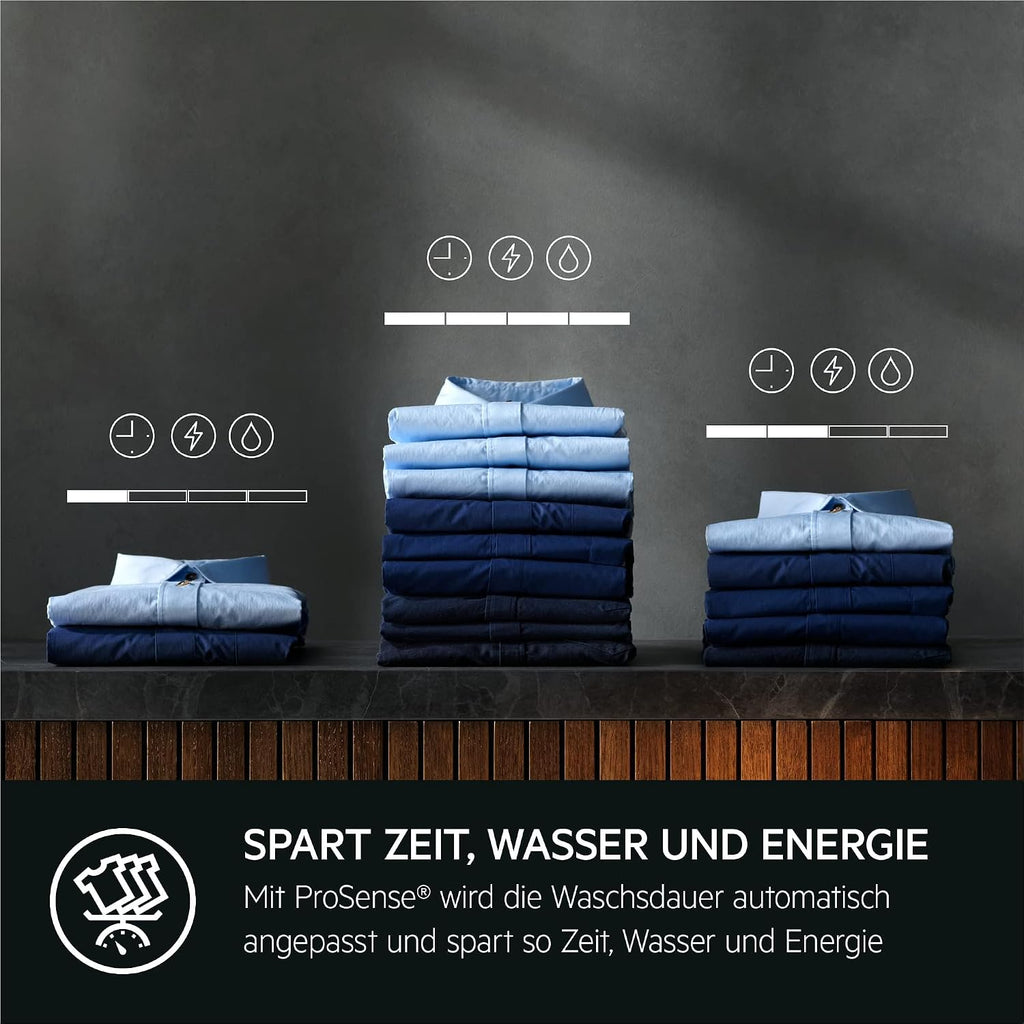 AEG Serie 6000 Waschmaschine 8 kg, ProSense Mengenautomatik, L6AMZ48FL