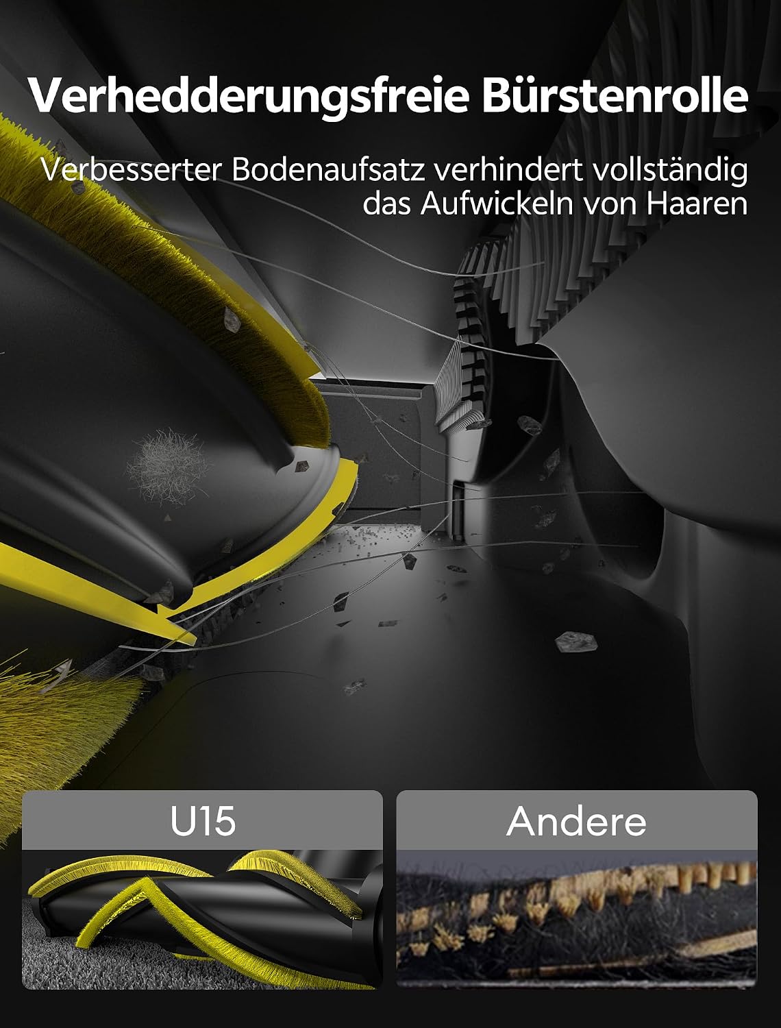 Ultenic Akku Staubsauger, 600W/55000Pa/ 65Min, Staubsauger Kabellos mit GreenEye Technologie, Teleskoprohr& Freistehend, 6 Schichten Filter, Anti-Verhedderungs-Bürste, for Tierhaare/Teppiche/Hartböden