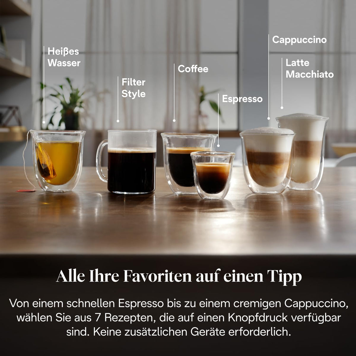 De'Longhi Magnifica Evo - Kaffeevollautomat 7 Getränke Silber-Schwarz
