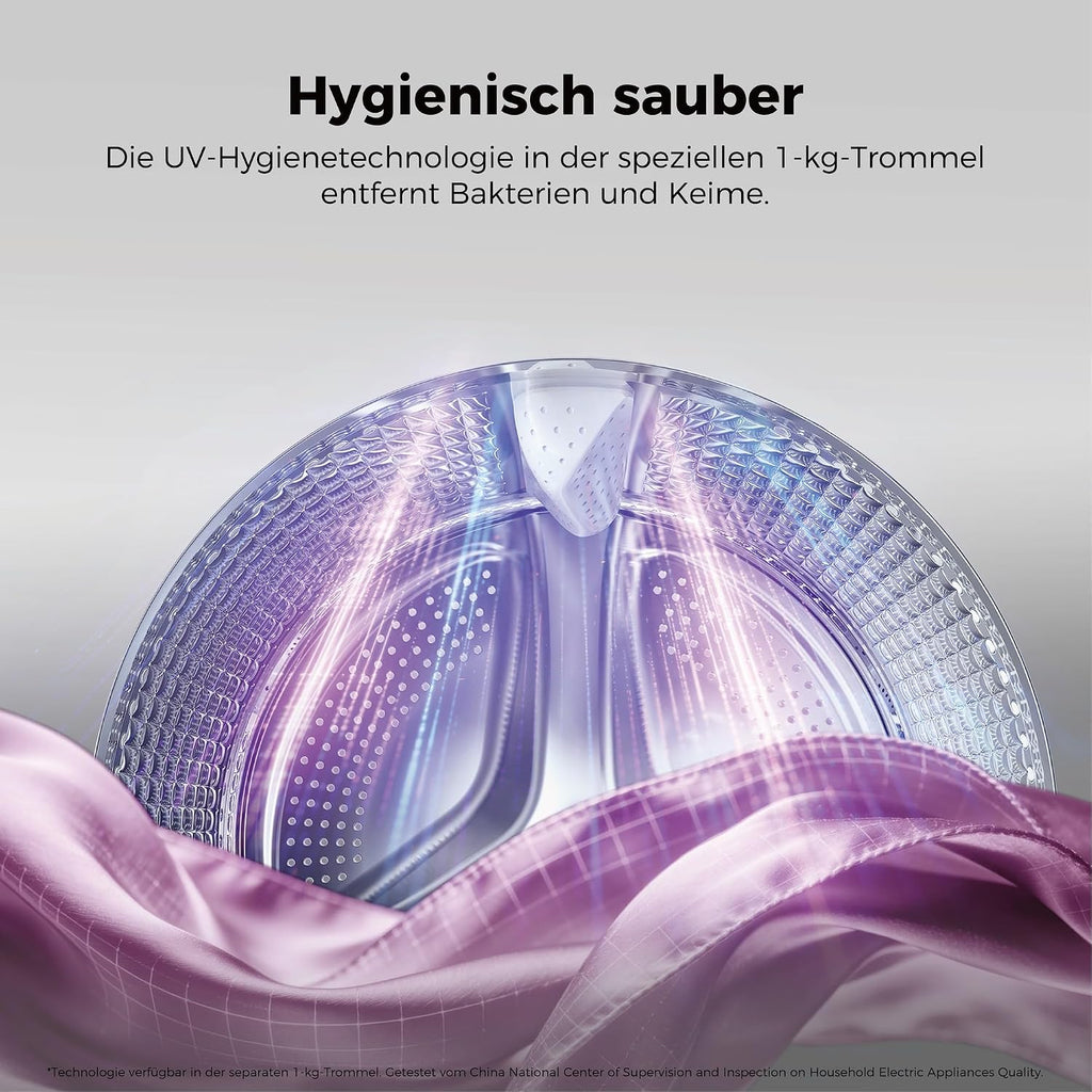 Haier MultiWash Waschmaschine 10+1+1kg HAMQD 410CBL9GN-84