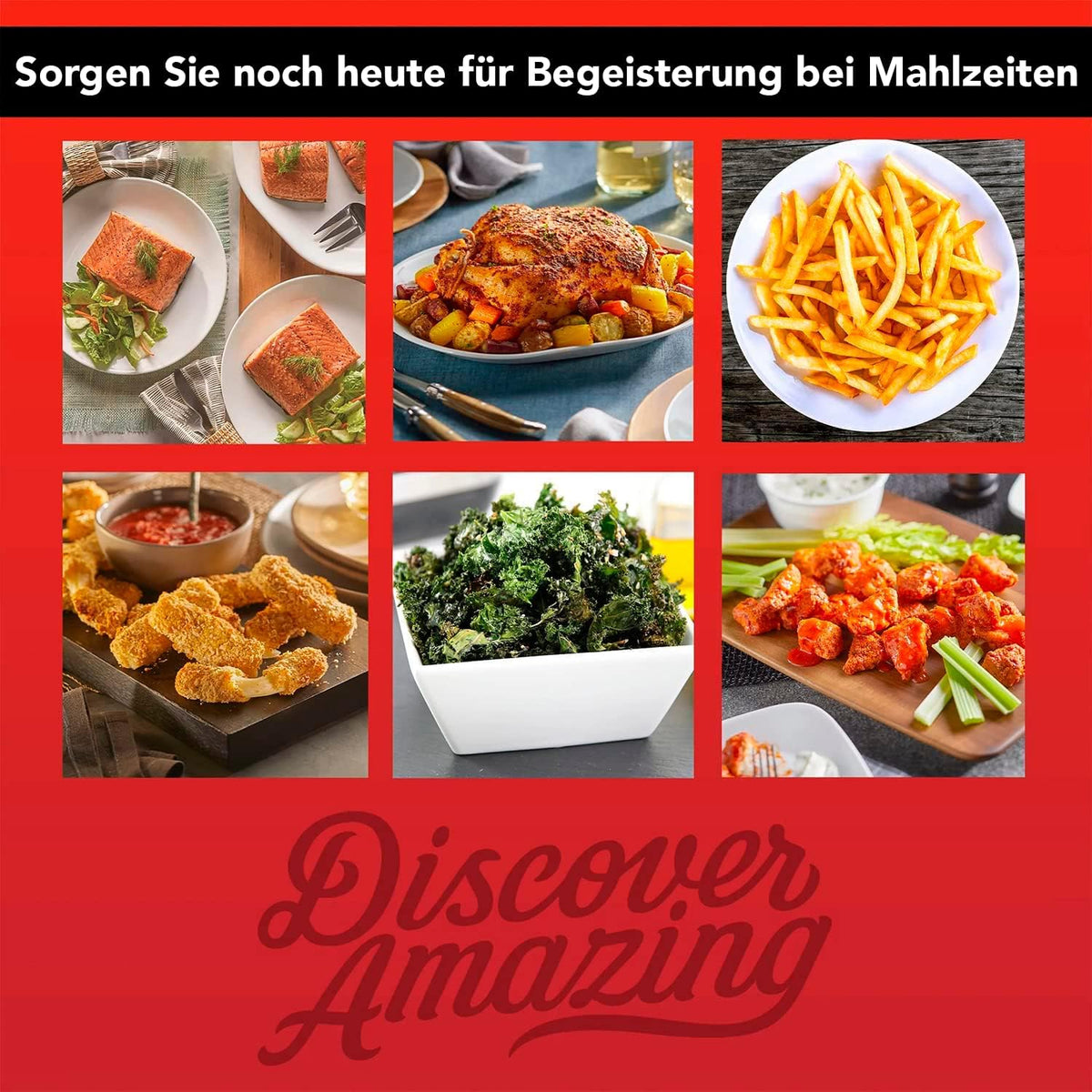 Instant Pot Pro, 5,7L Elektro-Multikocher, 10-in-1 Schnellkochtopf, Schwarz