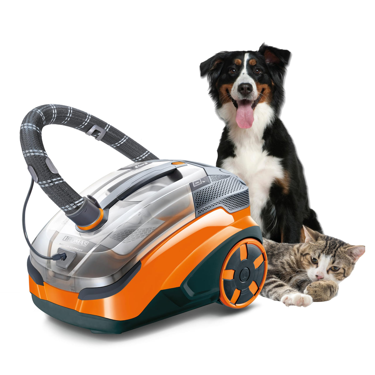 THOMAS Aqua+ PET & Family Tierhaar Staubsauger, 1700 W beutellos