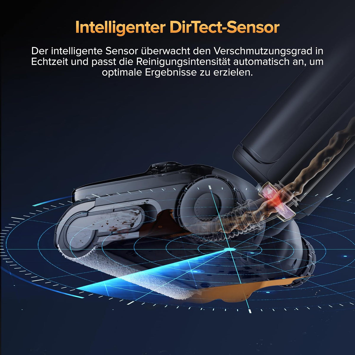 roborock F25 Ultra Nass Trockensauger mit Dampf, 180 °C Dampfmopp