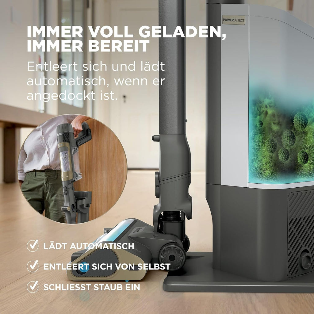 Shark PowerDetect Clean & Empty Akku-Staubsauger mit Absaugstation