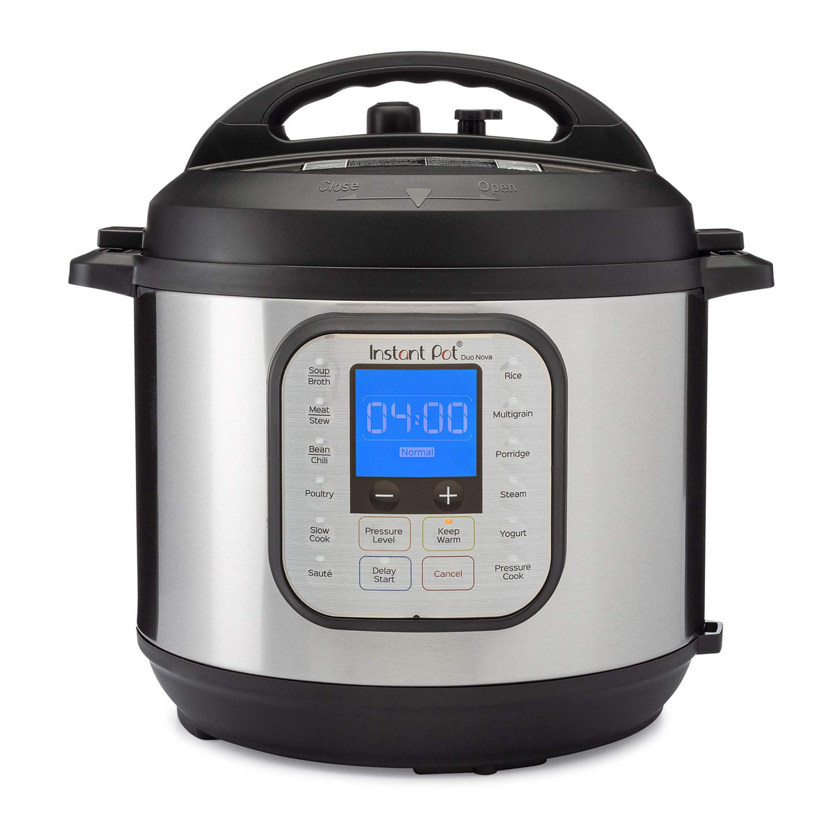 Instant Pot Pro, 5,7L Elektro-Multikocher, 10-in-1 Schnellkochtopf, Schwarz