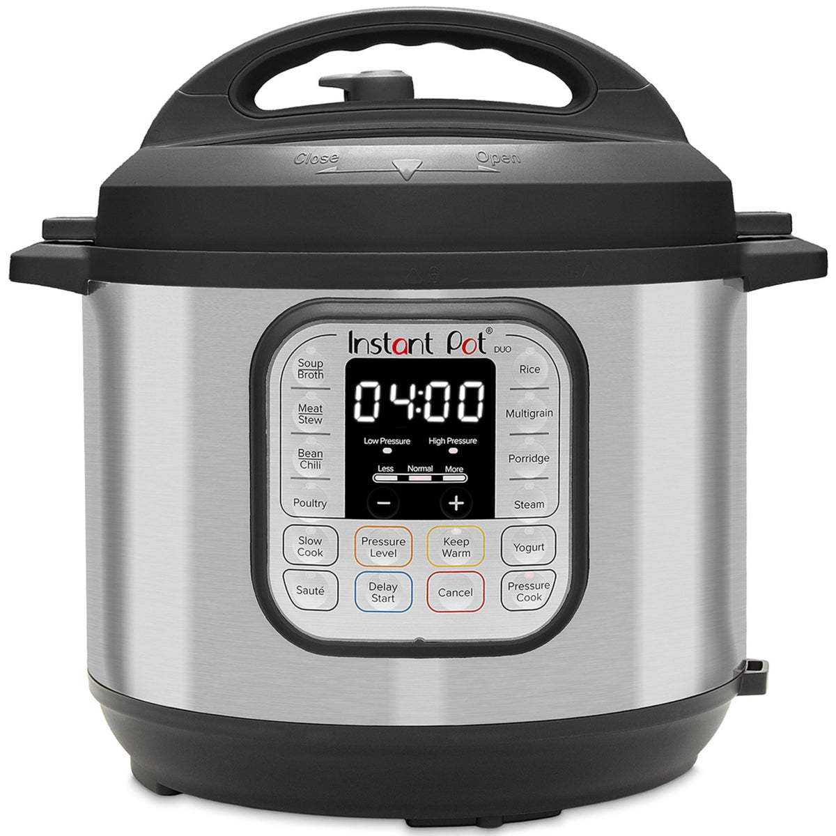 Instant Pot Pro, 5,7L Elektro-Multikocher, 10-in-1 Schnellkochtopf, Schwarz
