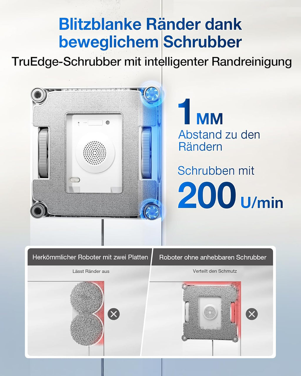 ECOVACS WINBOT W2S Omni Fensterputzroboter mit Multifunktionsstation